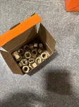 Dorman 680-005 Hex Nuts Stud (brass And Steel) 7/16-20 In. 25 Pieces New. Price: $21.67.