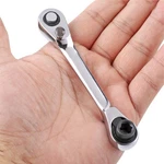 Justaus 1/4 Inch Mini Double Headed Ratchet Wrench 72 Tooth Drive Silver New. Price: $20.92.