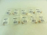 202876 New-no Box; Nibco 617-1/2 LOT-10 Copper Caps; 1/2" Tube Size. Price: $18.47.