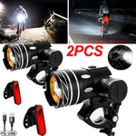 X Rechargeable Led Mountain Bike Lights 20000LM Bicycle Torch Front &rear Lamp New. Price: $22.98.