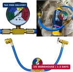 Bdzmc R134A Car Refrigerant Hose Kit, Air Conditioning Recharge New. Price: $18.53.