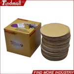 Findmall No-hole 100 Pcs 5" 180 Grit Hook Loop Pads Sanding Discs Flocking New. Price: $13.59.