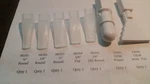 3M Piece Seam Sealer Tip Assortment 8201 8202 8203 8204 8205 33995 33998 New. Price: $29.00.