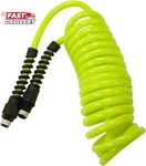 Flexzilla Polyurethane Recoil Air Hose, 1/4 In. Ft., Zillagreen - LP1410AFZ New. Price: $35.09.