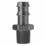 Fragola Performance Systems 484008-BL 1/2 Hose Barb X 3/8 Mpt Black New. Price: $12.95.