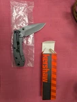 Kershaw Hinderer Design Cryo 1555TI Folding Pocket Knife. New Box. Price: $32.00.
