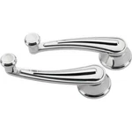 Billet Specialties Polished Rail Window Cranks Pc P/n 46528 New. Price: $151.11.