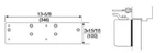 Norton Door Controls 7786-689 Narrow Frame Drop Plate New. Price: $91.85.