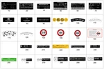 Genuine Mercedes-benz Info Label Tire Press 247-584-59-07 New. Price: $27.91.