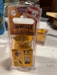 Dewalt D180022 1-3/8" (35MM) Bi-metal Holesaw (new). Price: $6.00.