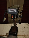 Central Machinery 5-SPEED Bench Drill Press 120VAC 2.4A 760-3070RPM Used. Price: $120.00.