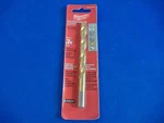 Milwaukee 23/64" Titanium High Speed Steel Drill Bit Hss New. Price: $6.99.