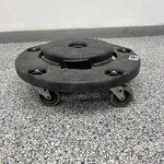 Rubbermaid Trash Can Dolly Wheel Transports 20 32 44 55 Gallon Brute Container Used. Price: $129.99.