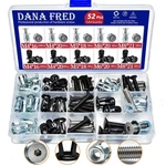 52 Sets Molly Jack Nuts With Countersunk Socket Head One Size, Black, Blue New. Price: $14.76.