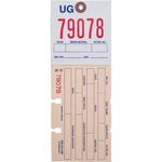 Brock 2-PART Notched Inventory Tags Polyart-manila 8 1/4 By 3 Inch Box Of 1000 New. Price: $133.40.