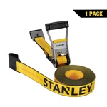 Stanley In. X 27 Ft. 10,000 Lbs. Commercial-duty Ratchet Straps With Flat Ho New. Price: $29.48.