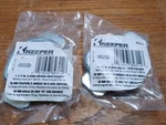(2) Keeper 89314 1-1/2" D-ring With Bracket New Sealed Packaging. Price: $12.75.