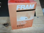 Fram C-1721 New Old Stock Hydraulic Filter. Price: $13.99.