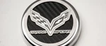 2016-2019 Chevy C7 Corvette Grand Sport Flags Carbon Fiber Fluid Cap Covers New. Price: $130.56.