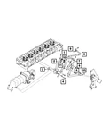 Genuine Mopar Hex Flange Head Bolt 68210649AA New. Price: $241.90.