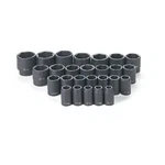 Grey Pneumatic 1/2IN Drive 26 Pc. Standard Length Metric Master Set New. Price: $135.46.