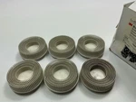 3M 07529 3" Scotch-brite Roloc Bristle Discs, 120 Grit, Fine, 6 / Pack New. Price: $71.95.