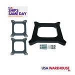 Specialty 9138, One Black Phenolic Carburetor Spacer Kit 1/ 2IN Open Port With G New. Price: $30.78.