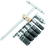 Bikemaster 1/4 Drive T-handle Wrench Set With Metric 6-POINT Sockets, New. Price: $51.99.