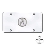 Auto Gold Acupcc Au-tomotive Chrome Logo On License Plate No Fill New. Price: $61.05.