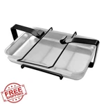 Stanbroil 7515 Aluminum Grill Grease Catch Pan For Weber Genesis New. Price: $34.99.