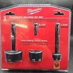 Milwaukee 49-22-0030 Model 3-PIECE Plumbers' Self-feed Bit Set New. Price: $89.99.