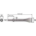Wide Chisel & Scraper 7" Length A955 Ajax Tools 697041006926 Cutting Scraping New. Price: $35.98.