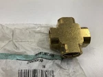 Edelmann 202600 3/8" Npt Pipe Thread 4-WAY Female Cross Hydraulic Fitting New. Price: $17.95.