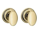 Baldwin 5025003MR Hardware 5025.003.MR Estate Oval Knob Indoor Handle Pair Open. Price: $99.95.