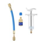Autohaux Oil Dye Injectors Kit 30ML/1 Oz Hand Push Compressor Manual Ac New. Price: $17.19.