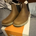 Timberland Brown Leather Chelsea Boots Pull On Men Us 7.5 Casual Workwear New. Price: $80.00.