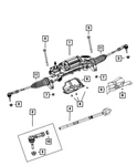 Genuine Mopar Hex Flange Head Screw 6106319AA New. Price: $28.14.