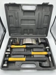 Astro 7-PIECE Body And Fender Hammer Dolly Set Auto Panel Repair Kit W/ Case Used. Price: $49.97.