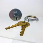 Yale Mortise Cylinder 1-1/4" Length Satin Chrome E1R Keyway 1152 Paracentric Nos New. Price: $35.99.
