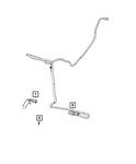 Genuine Mopar Engine Block Heater Cord 68409910AB New. Price: $128.62.