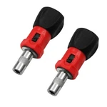 Torsor 2 Pack Stubby Ratcheting Screwdriver Short Mini Red And Black New. Price: $14.06.