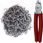 Dayslives Hog Pliers & 500 Galvanized Rings,upholstery Installation Kit New. Price: $25.99.