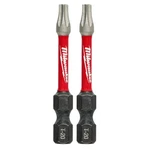 Milwaukee 48-32-4984 Shockwave In. Power Bit Torx T20 (2 Pk) New. Price: $18.81.