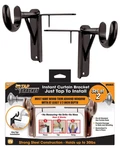 Tap Curtain Rod No Drill Brackets, Damage-, Renter Frie... New. Price: $24.72.