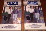 Lot Of 2 Jobst Supportwear 8-15 Mmhg Compression Knee Highs & Crew Small Read New. Price: $12.00.