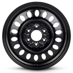 New Wheel For 2002-2009 Chevrolet Trailblazer 17 Inch Black Steel Rim. Price: $131.92.