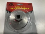 Cta 2464 Die Cast Oil Filter Wrench - 74MM X 14 Flute, 1/2" Drive New. Price: $13.49.