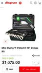 Mini Ductor Venom Induction INIMDV787AK New. Price: $575.00.