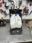 Fuel Jug Rack Holder Single Locking Mount Race Trailer New. Price: $69.99.
