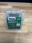 Teks 21360 Zinc-plated Steel Phillips Pan Head Sheet Metal Screw #8 X 1/2 In. New. Price: $13.99.